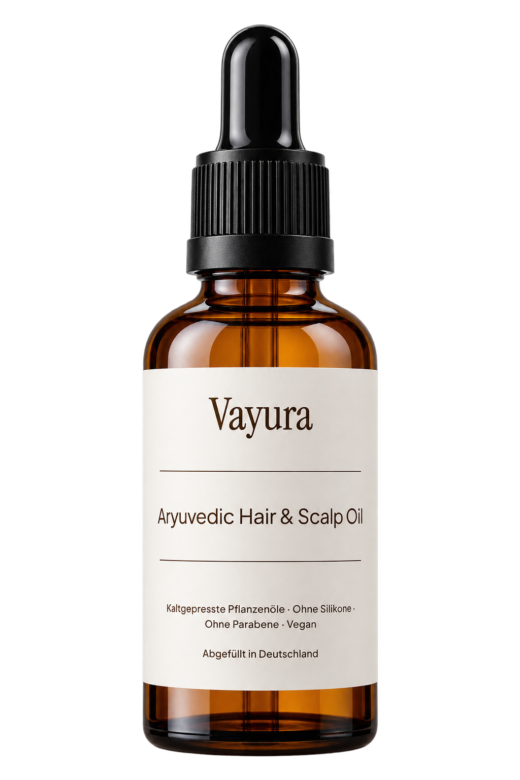 Vayura Hair & Scalp Oil Flasche
